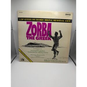 Zorba The Greek Original Soundtrack Vinyl LP Mikis Theodorakis 20th Century Fox
